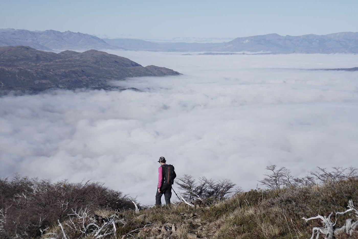 Caminante sobre el mar de nubes